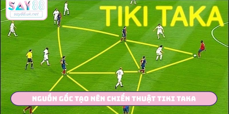 Nguồn gốc tạo nên chiến thuật Tiki Taka