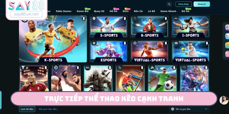 Trực tiếp thể thao kèo cạnh tranh